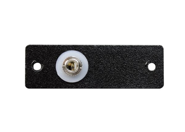 AV7004BK 3.5mm Stereo Mini Jack to Solder Tabs in Black