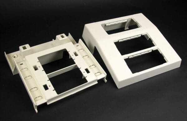 5450A3WH 5400 Three Device Mounting Bracket Fitting in White