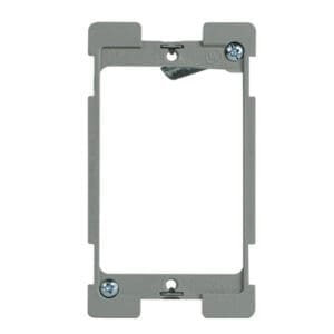 1-Gang Low Voltage Old Work Mounting Bracket with QuickConnect