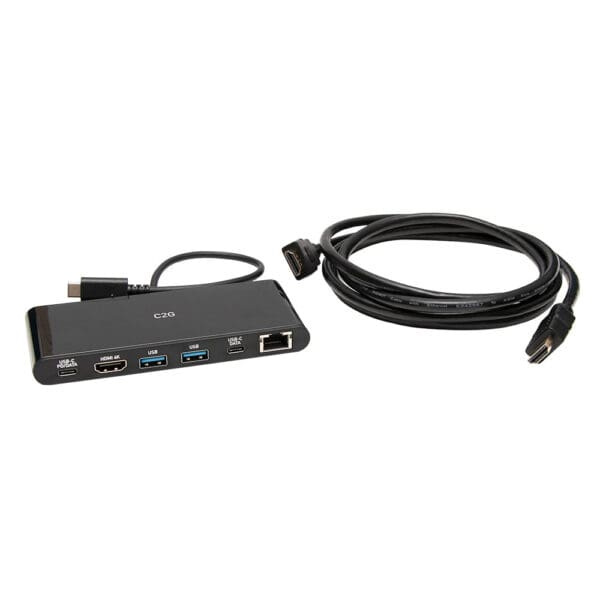 USB-C® 6-in-1 Mini Dock Kit for Laptops