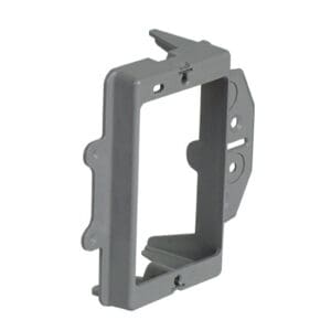 1-Gang Low Voltage Mounting Bracket with QuickConnect