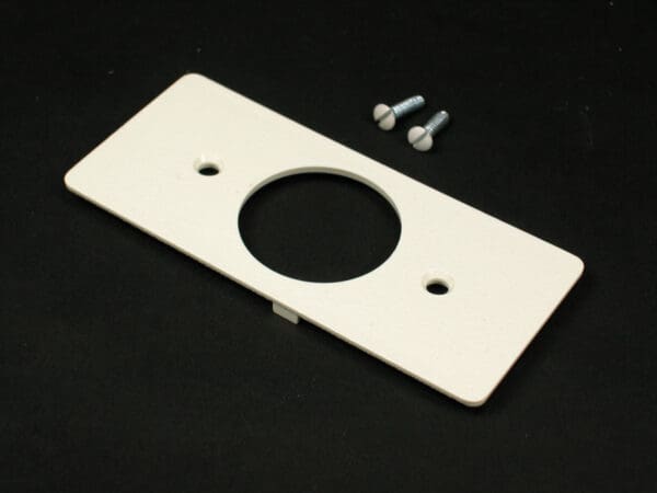 5507T2-WH 5500 Single Receptacle Faceplate Fitting in White