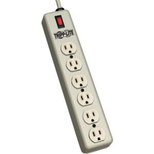 Tripp Lite 6-outlet power strip.