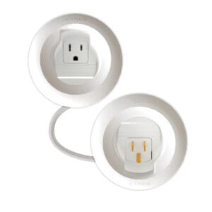 Sanus 5-Piece 3-3/4-in x 3.75-in PVC White Flat Screen TV Kit