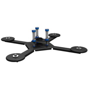 Large Venue Vibration Isolating Coupler, Black