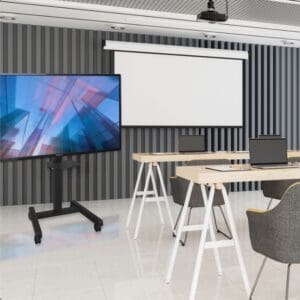 Fit Mobile Cart for Interactive Displays