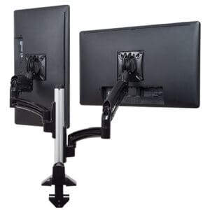 Kontour™ K1C Dual Monitor Dynamic Column Mount, Reduced Height - K1C220BXRH
