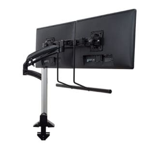 Kontour™ K1C Dynamic Column Mount, Dual Monitor Array, Reduced Height - K1C22HBXRH