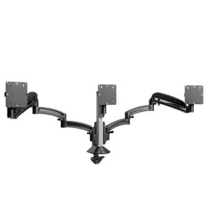Kontour™ K1C Triple 3x1 Monitor Dynamic Column Mount-K1C330B - K1C330B
