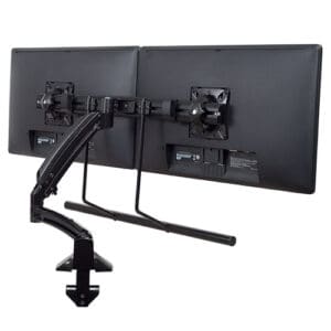 Kontour™ K1D Dynamic Desk Mount, Dual Monitor Array, Reduced Height - K1D22HBXRH