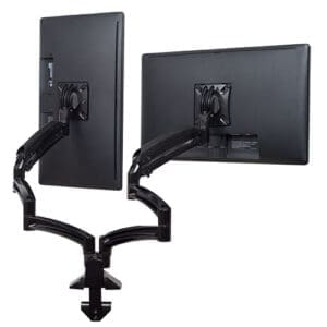 Kontour™ K1D Dual Monitor Dynamic Desk Mount, Extended Reach - K1D230B