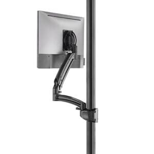 Kontour™ K1P Dynamic Pole Mount Reduced Height, 1 Monitor - K1P120BXRH