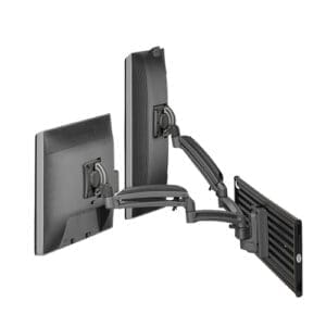 Kontour™ K1S Dynamic Slatwall Mount, 2 Monitors - K1S220B