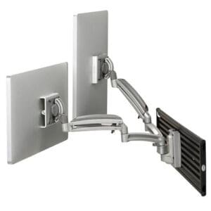 Kontour™ K1S Dynamic Slatwall Mount, 2 Monitors - K1S220S