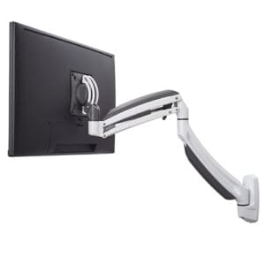 Kontour™ K1W Dynamic Wall Mount, 1 Monitor, White
