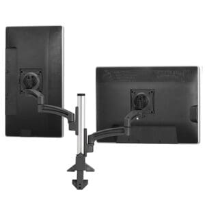 Kontour™ K2C Articulating Column Mount, 2 Monitors - K2C220B