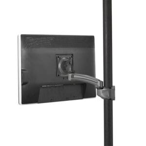 Kontour™ K2P Articulating Pole Mount, Single Monitor