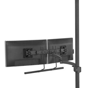 Kontour™ K2P Dynamic Pole Mount, Dual Monitor Array