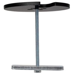 Kontour™ KRA226 Center-of-Table Grommet Plate, Black