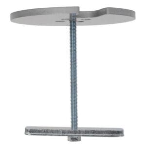 Kontour™ KRA226 Center-of-Table Grommet Plate, Silver