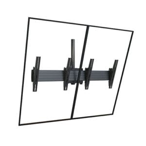 Fusion® Large Ceiling Mounted 2 x 1 Portrait Menu Board 400 mm Interfaces