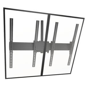 Fusion® Large Ceiling Mounted 2 x 1 Portrait Menu Board