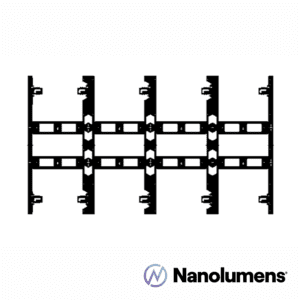 TiLED™ 4x4 dvLED Wall Mount Kit for Nanolumens Engage