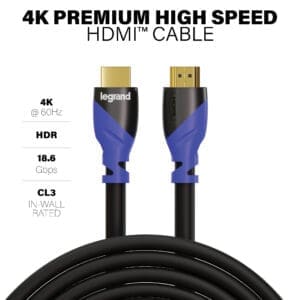 4K Premium High Speed HDMIâ„¢ Cable - 10 Pack