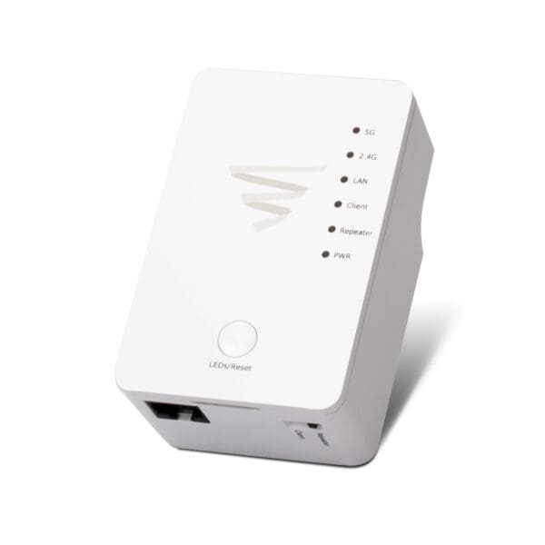 AC1200 WiFi Bridge + Range Extender with US Power Cord