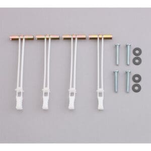 Metal Stud Anchor Kit - 4 Anchors