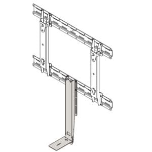 Camera Shelf Accessory for Heavy Duty Custom Flat Panel Wall Mounts