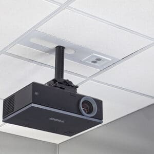 Suspended Ceiling Projector System with 2-Gang Filter & Surge - SYSAUBP2