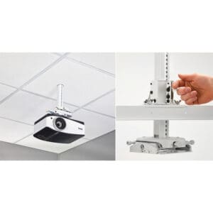 Suspended Ceiling Projector System with Storage - SYS474UW