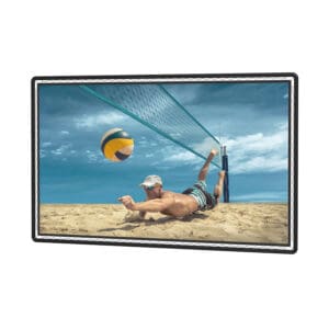 Da-Lite Series 200 Lace and Grommet Frame with Pro-Trim Masking Cover