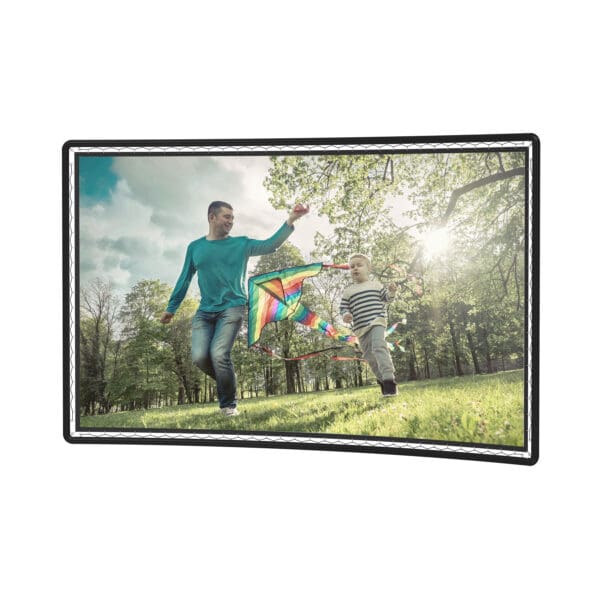Da-Lite Curved Series 200 Lace and Grommet Frame