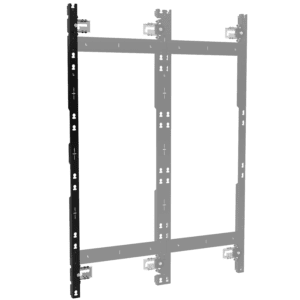 TiLED™ Left dvLED Wall Mount for LG Magnit Series, 5 Displays Tall