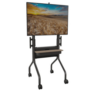Voyager Large Manual Height Adjustable AV Cart