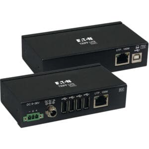 Eaton Tripp Lite Series KVM switch.