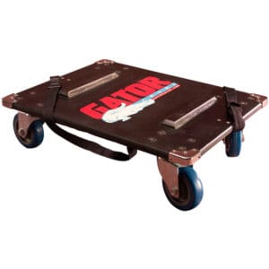 Gator Cases equipment dolly with straps.