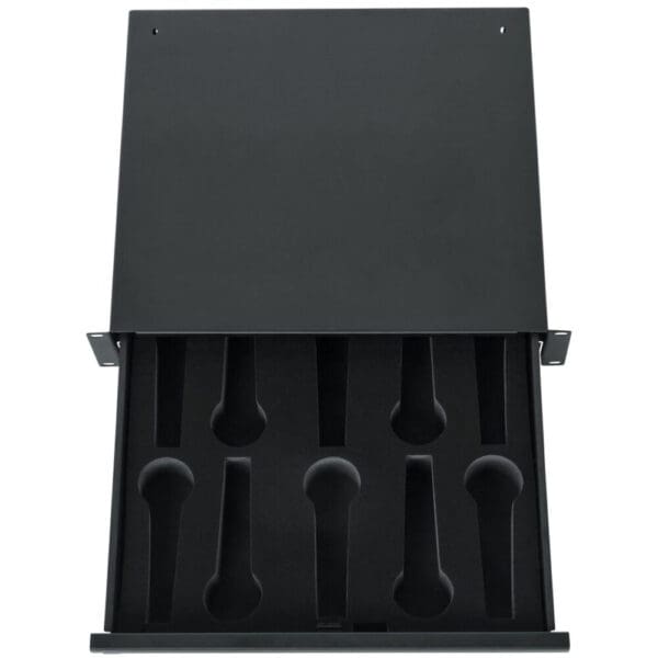 Gator Rackworks Rack Drawer; 14.2" Deep; Lockable; Interior has Insert