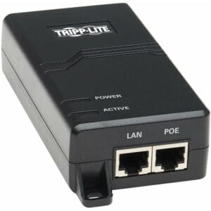 Tripp Lite PoE network injector.
