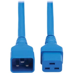 Blue C13 to C14 power cord.