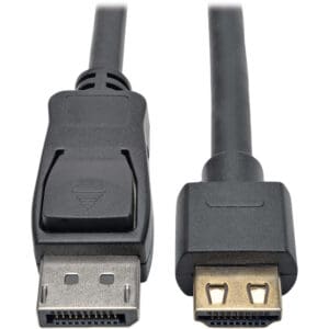 DisplayPort to HDMI cable adapter.
