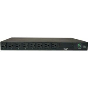 Eight-outlet power strip with SNMP.