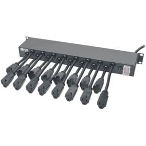 Tripp Lite 12-outlet power strip.