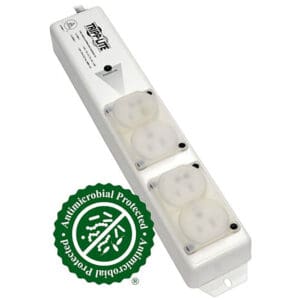 Trip Lite antimicrobial power strip.