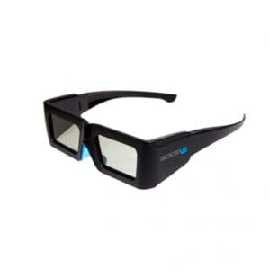 Here's an alt tag for the image: Black Edge VR 3D glasses.