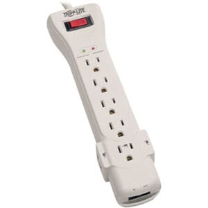 Tripp Lite 6-outlet surge protector power strip.