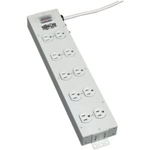 Tripp Lite 8-outlet power strip.