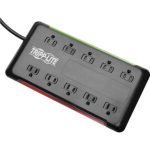 Tripp Lite 8-outlet power strip.